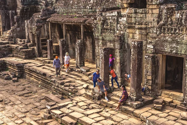 Bajon, Siem Reap, Kambodzsa - 2016. December 7.: Gallerie — Stock Fotó