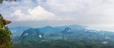 Doğa iz Krabi il, Tayland at. Panorama