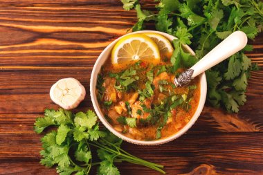 Yahudi düğün ve bayram Yemen'deki işkembe çorbası Marak Temani