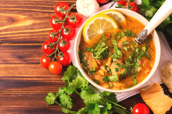 Yahudi düğün ve bayram Yemen'deki işkembe çorbası Marak Temani