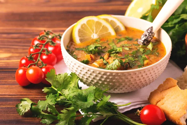 Yahudi düğün ve bayram Yemen'deki işkembe çorbası Marak Temani