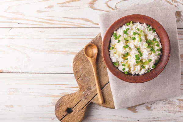 Keçi krem peynir sos yeşil soğan ile daldırma