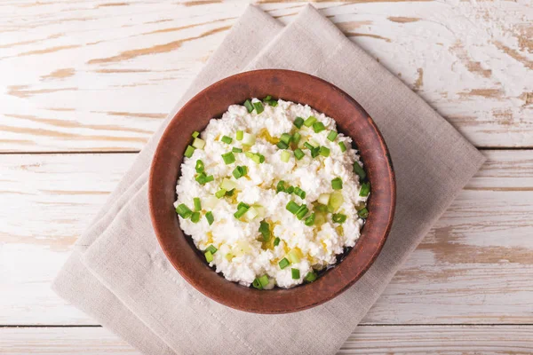 Keçi krem peynir sos yeşil soğan ile daldırma