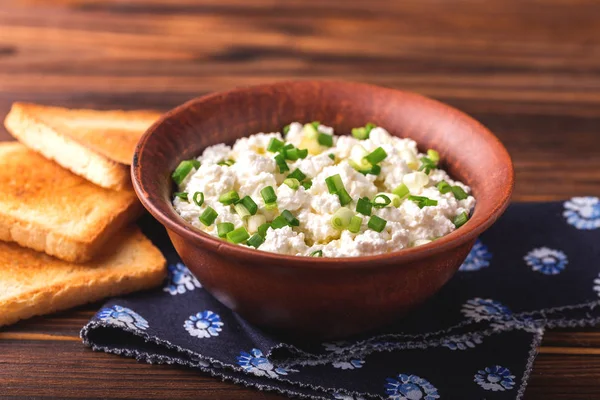 Keçi krem peynir sos yeşil soğan ile daldırma