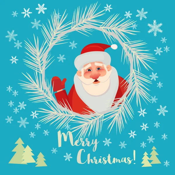Merry Christmas card — Stock Vector