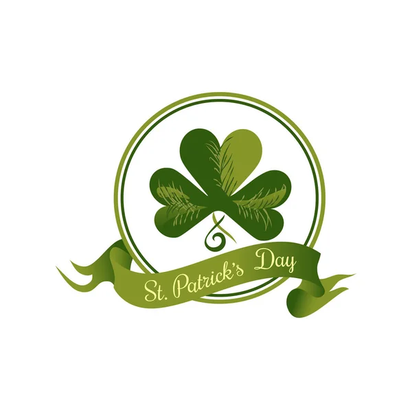 Saint-Patricks signe de la journée — Image vectorielle