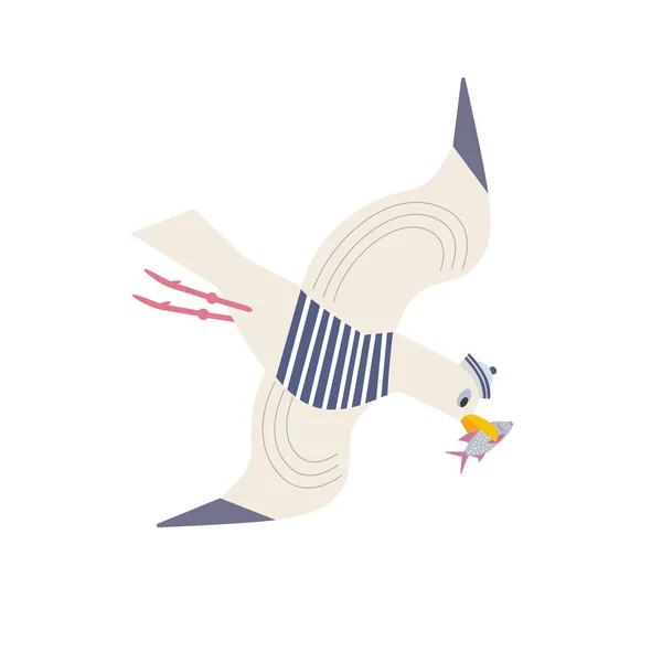 可爱的海鸥图标 — 图库矢量图片