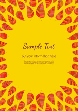 Şablon Tasarım poster