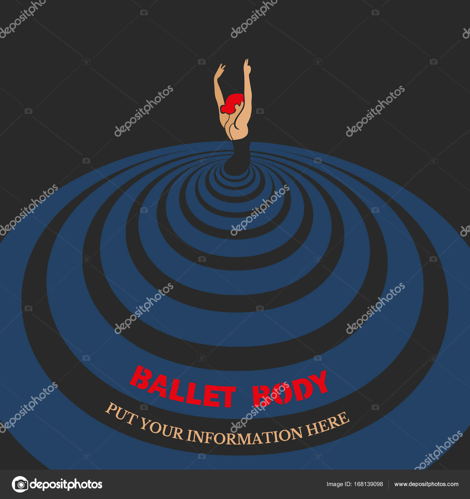 Template flyer dance academy Vector Art Stock Images | Depositphotos