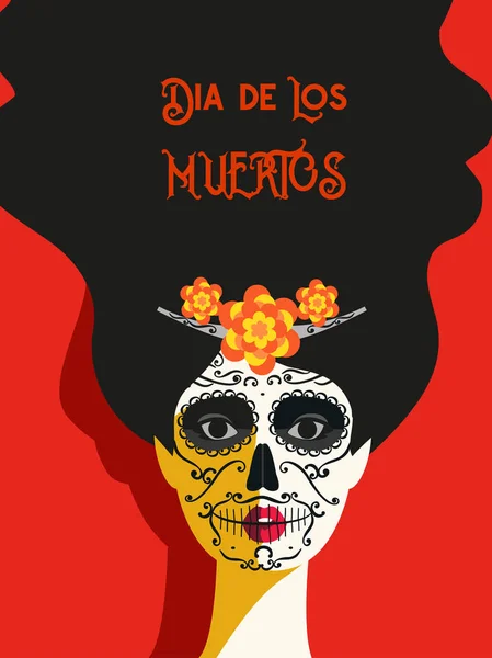 Concepto del Día de los Muertos — Archivo Imágenes Vectoriales