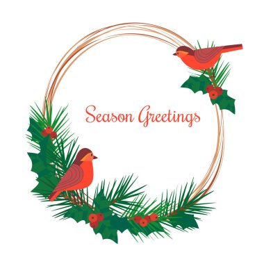 Sezon tebrik çerçeve