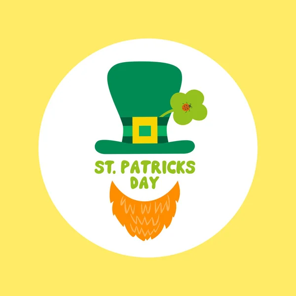 St Patrick's günü simgesi — Stok Vektör
