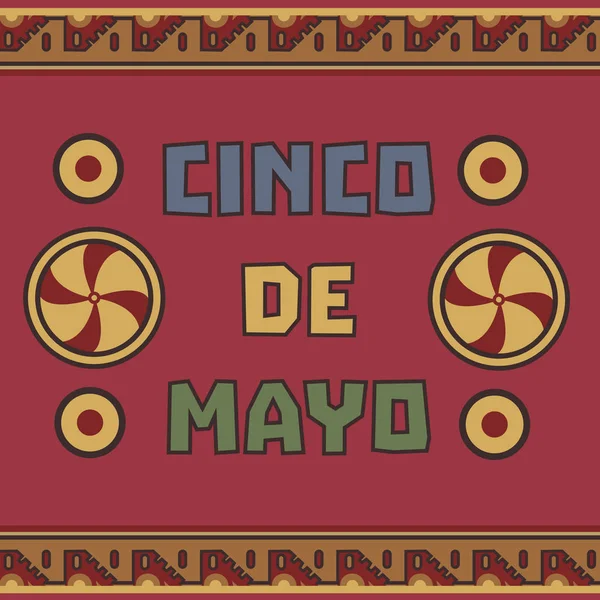 Chinco de Mayo — Stockvektor