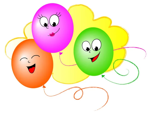 Karikatür balonlar vektör — Stok Vektör