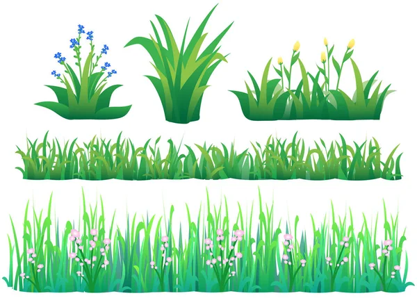 Вектор травы — стоковый вектор