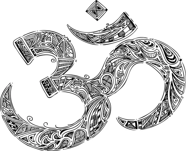 Om symbol vector — Stock vektor