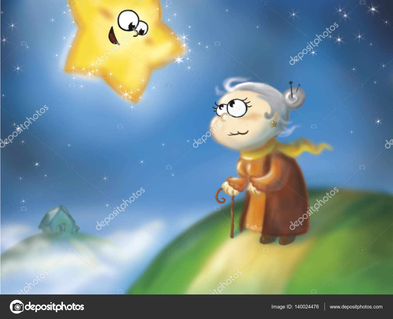 Funny star and granny Stock Photo by ©carlacastagno 140024476