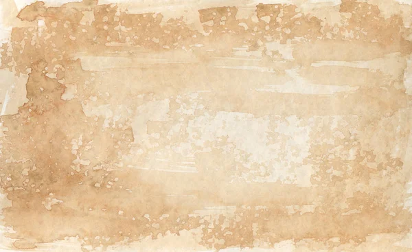 Sepia-coloured background 2- watercolors — Stock Photo, Image