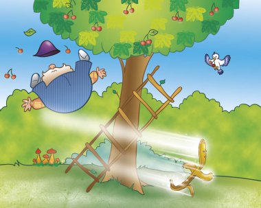 Zencefilli kurabiye çocuk komik sahne