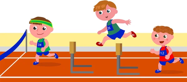 course aux obstacles images vectorielles course aux obstacles vecteurs libres de droits depositphotos