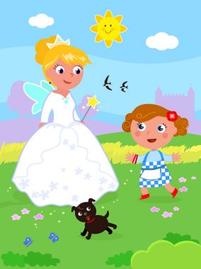 Oz 07 Dorothy ve Glinda harika Büyücüsü