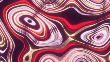 3 boyutlu hareket kırmızısında soyut bulanık desen