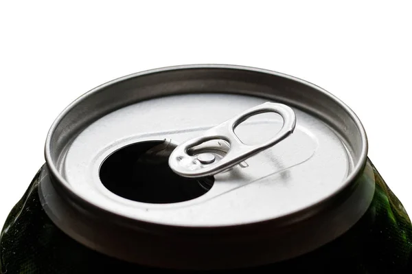 Opened beer can. — Stock Photo, Image