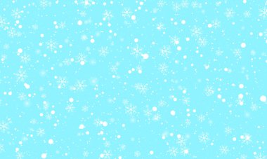 Kar deseni. Vektör illüstrasyonu.