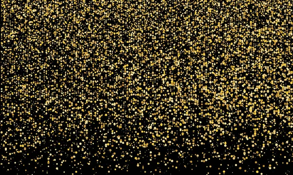 Gold glitter texture. Golden abstract particles.