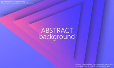 İniş sayfası. Geometrik arkaplan. Vektör.