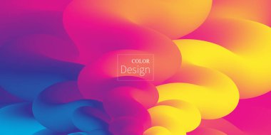 Sıvı Renkler. Sıvı şekil. Mürekkep sıçraması. Vektör.