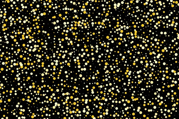 金色の輝きの質感。黄金の抽象粒子. — ストックベクタ