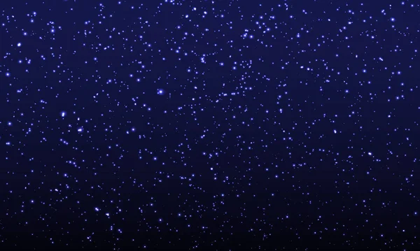 Space Stars Hintergrund. Vektorillustration — Stockvektor
