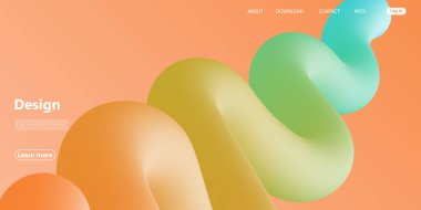 Canlı Tasarım. Sıvı Renk. Sıvı Arkaplan.