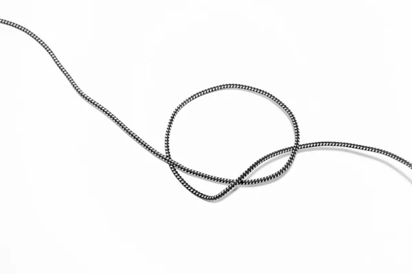 The Simple knot on a white background — Stock Photo, Image