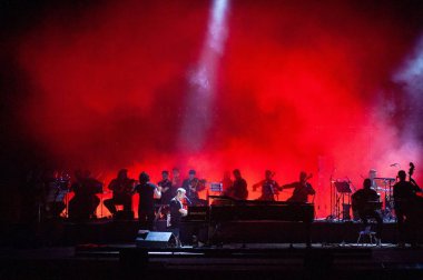 Kharkiv, Ukrayna - 21 Mayıs 2019: Orkestralı Svyatoslav Vakarchuk