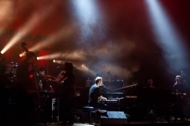 Kharkiv, Ukrayna - 21 Mayıs 2019: Orkestralı Svyatoslav Vakarchuk