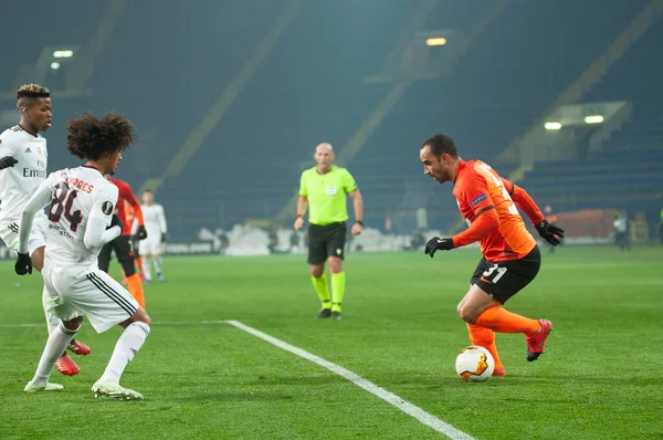 Ismaily Toms Tavares Europa League Shakhtar Benfica — Stock Photo, Image