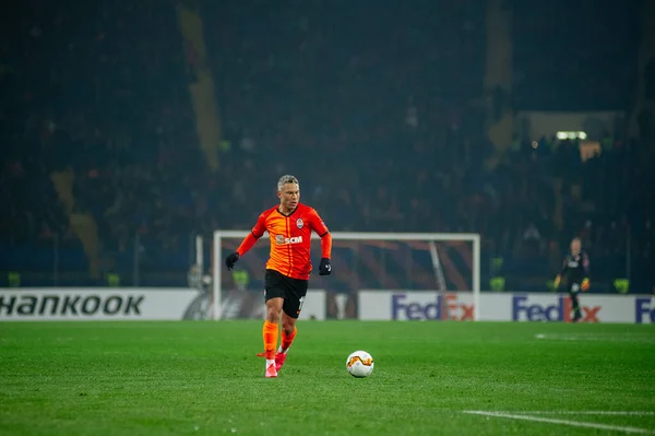 Kharkiv Ukraine February 2020 Marlos Match Europa League Shakhtar Benfica — Stok fotoğraf