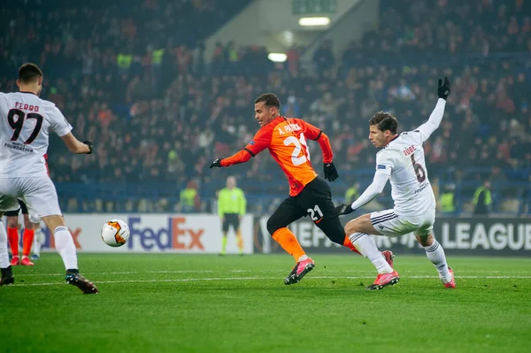 Kharkiv Ukraine February 2020 Ruben Dias Alan Patrik Match Europa — Stockfoto