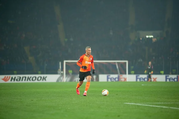 Kharkiv Ukraine Février 2020 Marlos Pendant Match Europa League Shakhtar — Photo