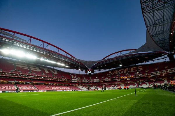 Lissabon Portugal Februari 2020 Estadij Luz Före Match Europa League — Stockfoto