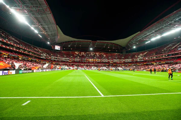 Lissabon Portugal Februari 2020 Estadij Luz Före Match Europa League — Stockfoto