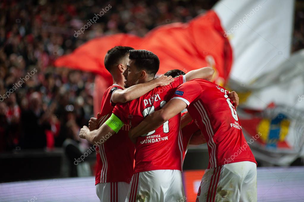 Lisbon, Portugal - February 27, 2020: Pizzi during the match Europa League on Estadio Da Luz