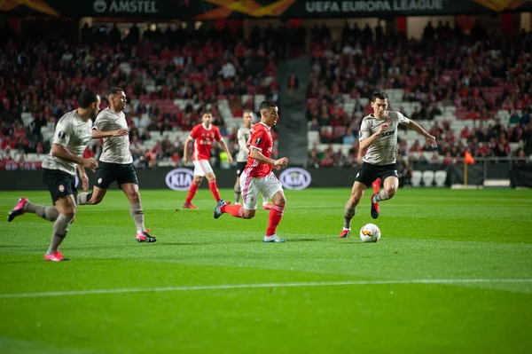 Lissabon Portugal Februari 2020 Chiquinho Tijdens Wedstrijd Europa League Estadio — Stockfoto