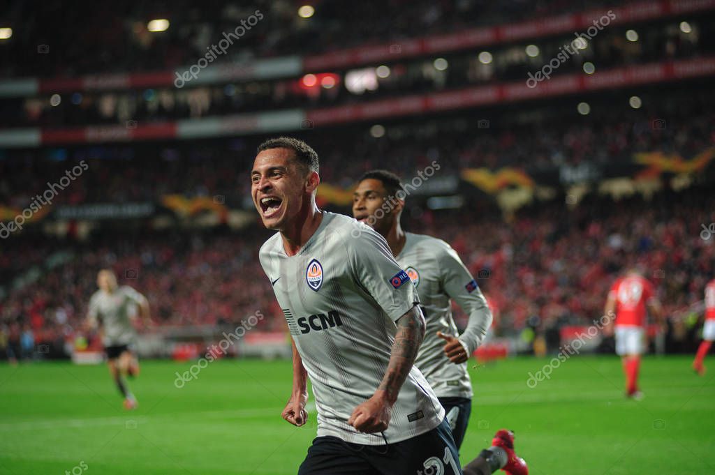 Lisbon, Portugal - February 27, 2020:  Alan Patrick celebrate goal in the match Europa League on Estadio Da Luz