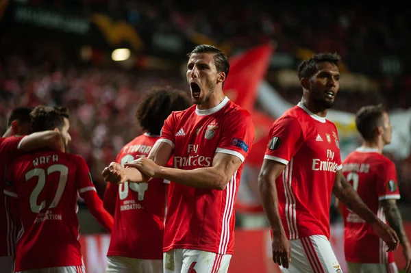 Lisbonne Portugal Février 2020 Ruben Dias Lors Match Europa League — Photo