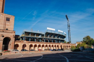 Bolonya, İtalya - 30 Eylül 2019: Renato Dall 'Ara Stadyumu