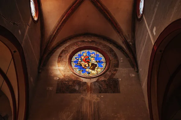 意大利博洛尼亚 2019年9月30日 圣马蒂诺大教堂马赛克 — 图库照片