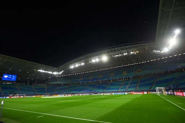 Leipzig Alemania Marzo 2020 Leipzig Arena Antes Del Partido Leipzig — Foto de Stock